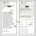 Unpin a message from the Pinned messages list via long-press action menu; message removed from pinned list